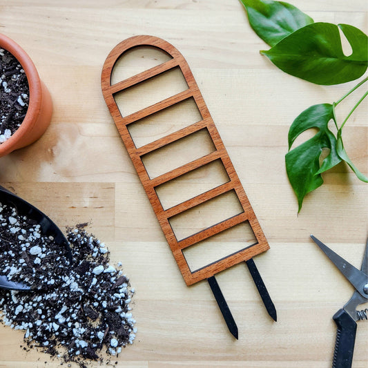 Ladder-Style Arch Trellis : Mini (9.5" tall for 2-3" pots)