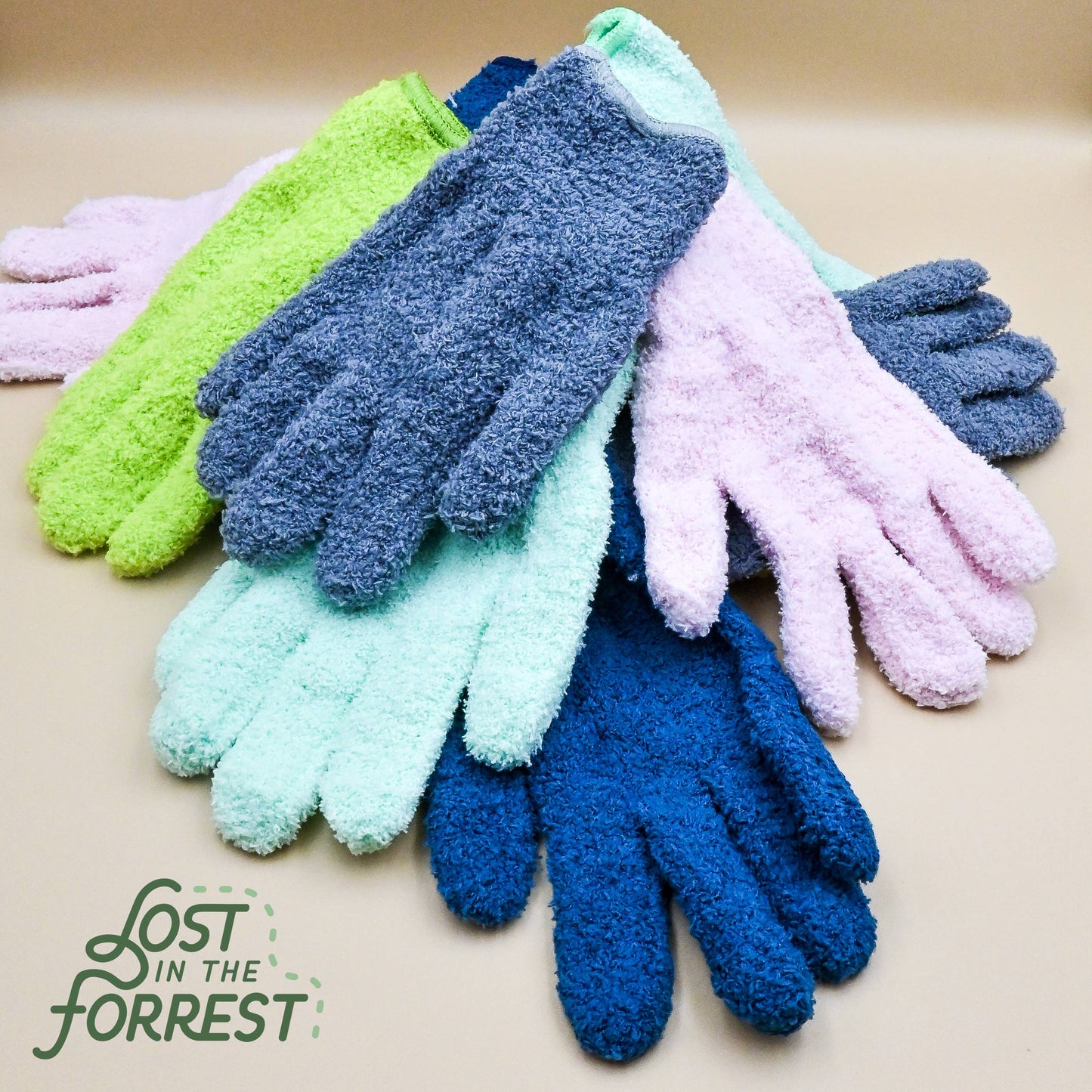 Microfiber Glove Teal