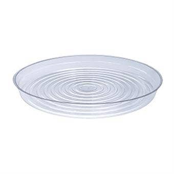 Clear Saucer 6"