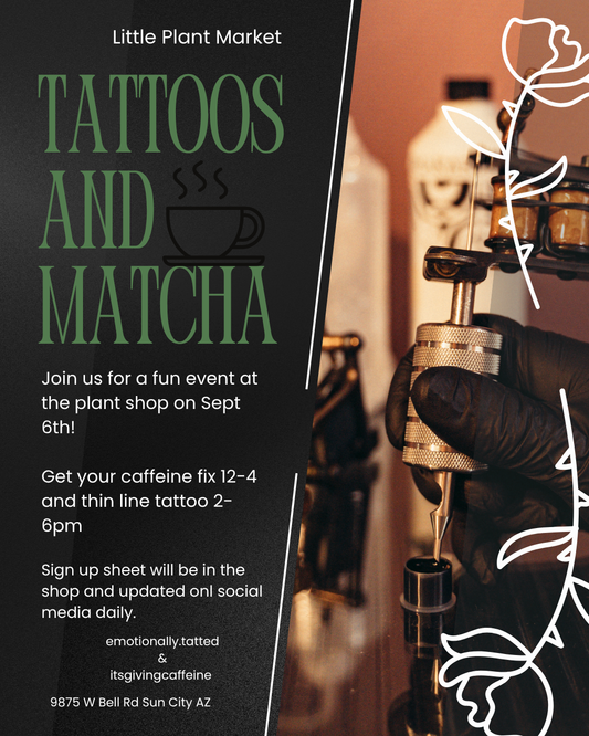 Tattoos and Matcha