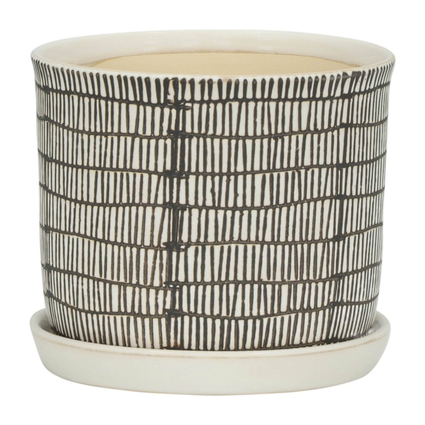 Ivory w/ Saucer 8"