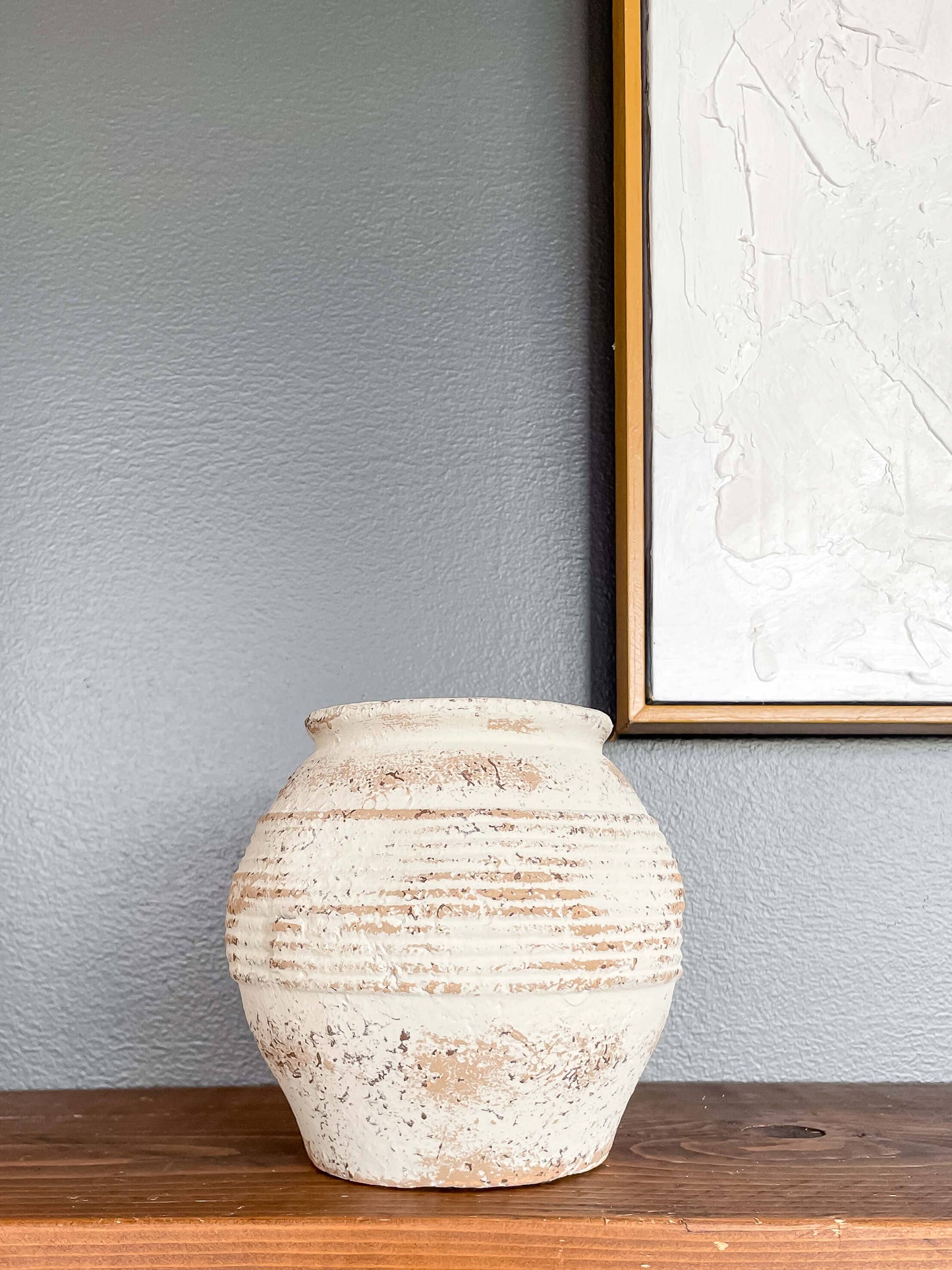 Toscana Rustic VintageTerracotta Vase: Lg