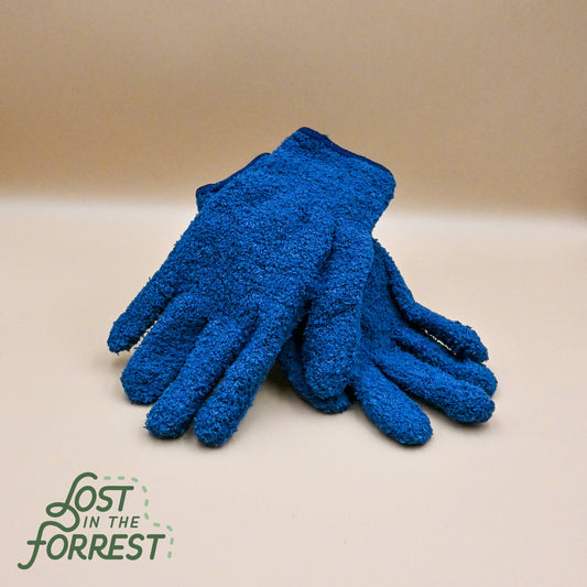 Microfiber Glove Blue