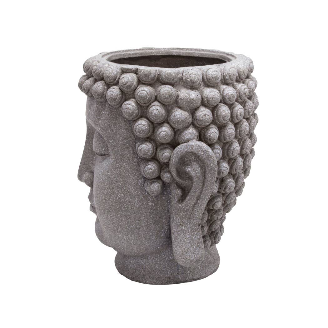 Polyresin Buddha Head 14"