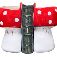 Mushroom Bookends