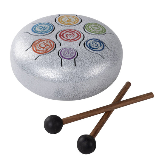 7 CHAKRA TONGUE DRUM SET