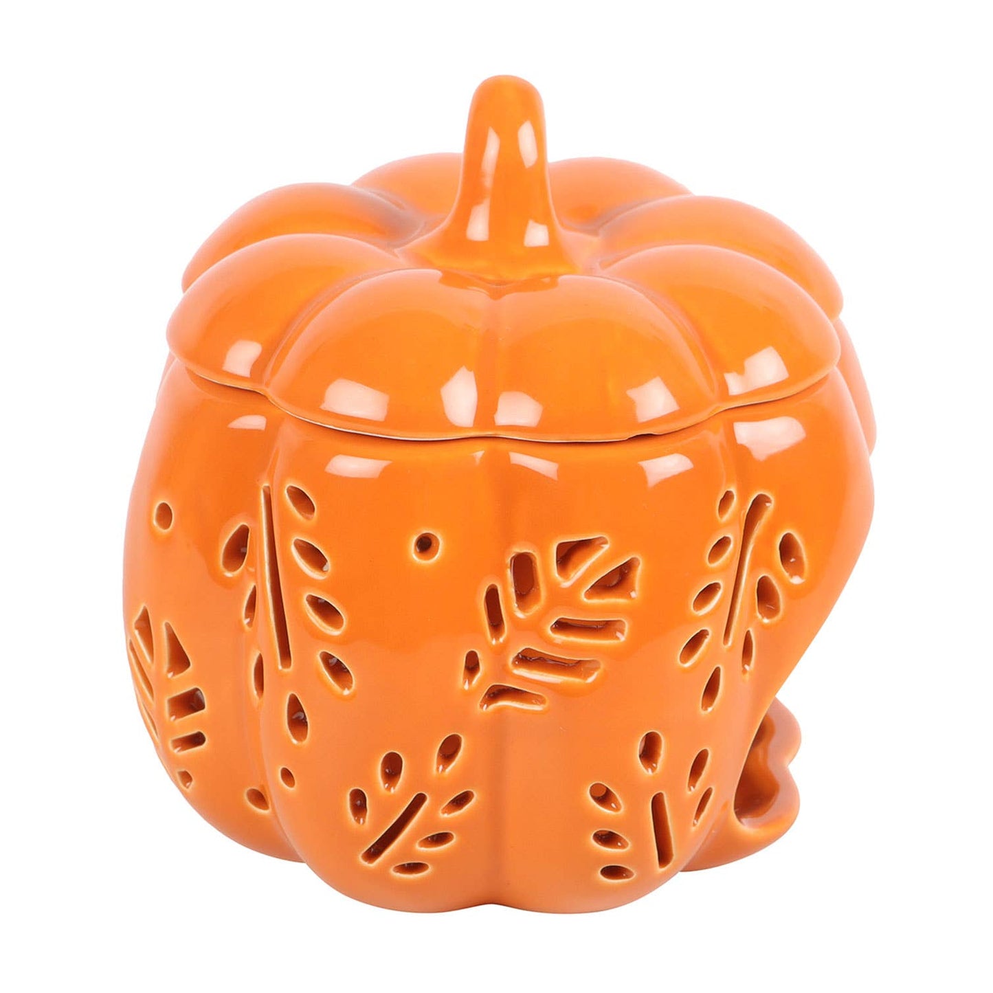 Orange Autumn Leaves Fall Pumpkin Oil Burner