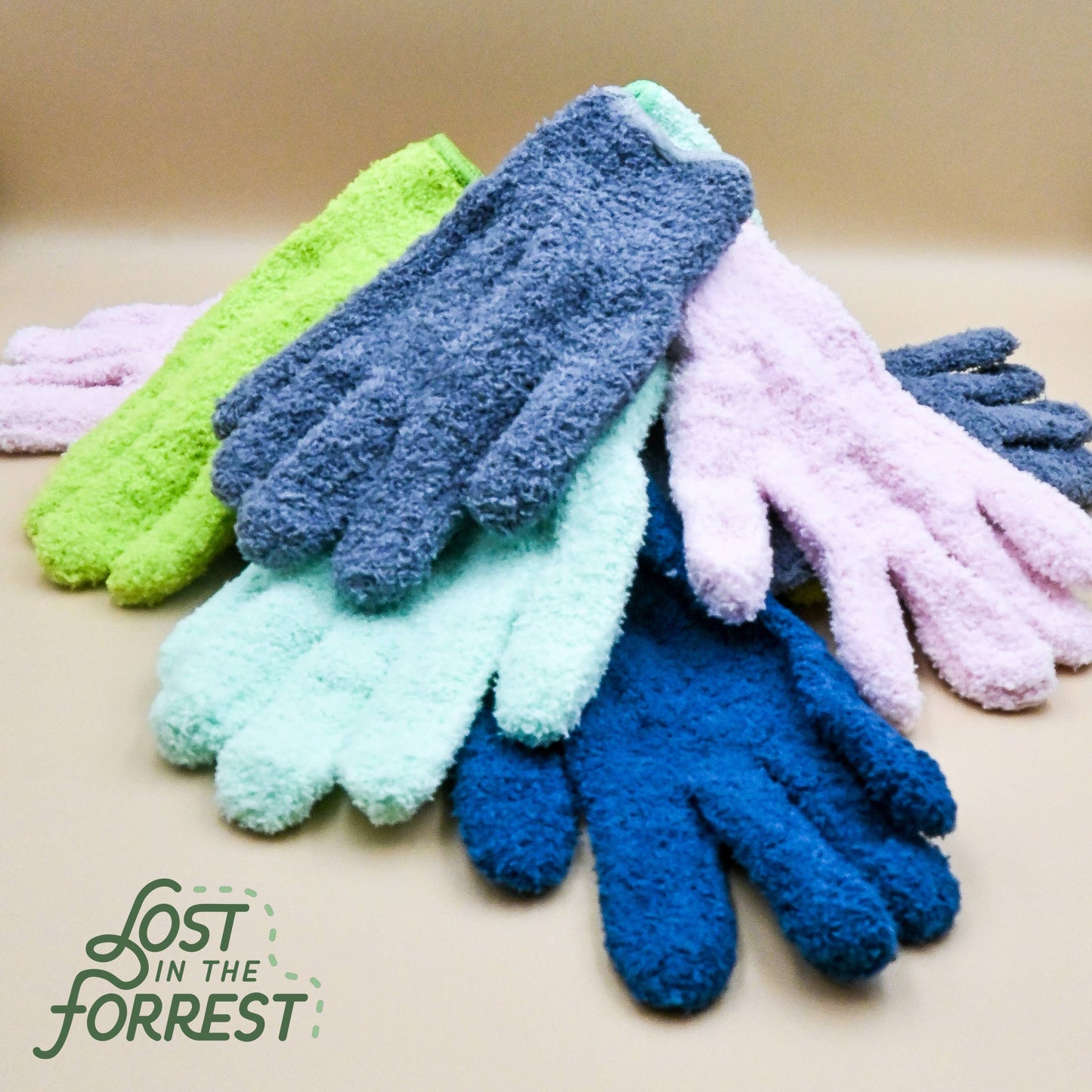 Microfiber Glove Teal