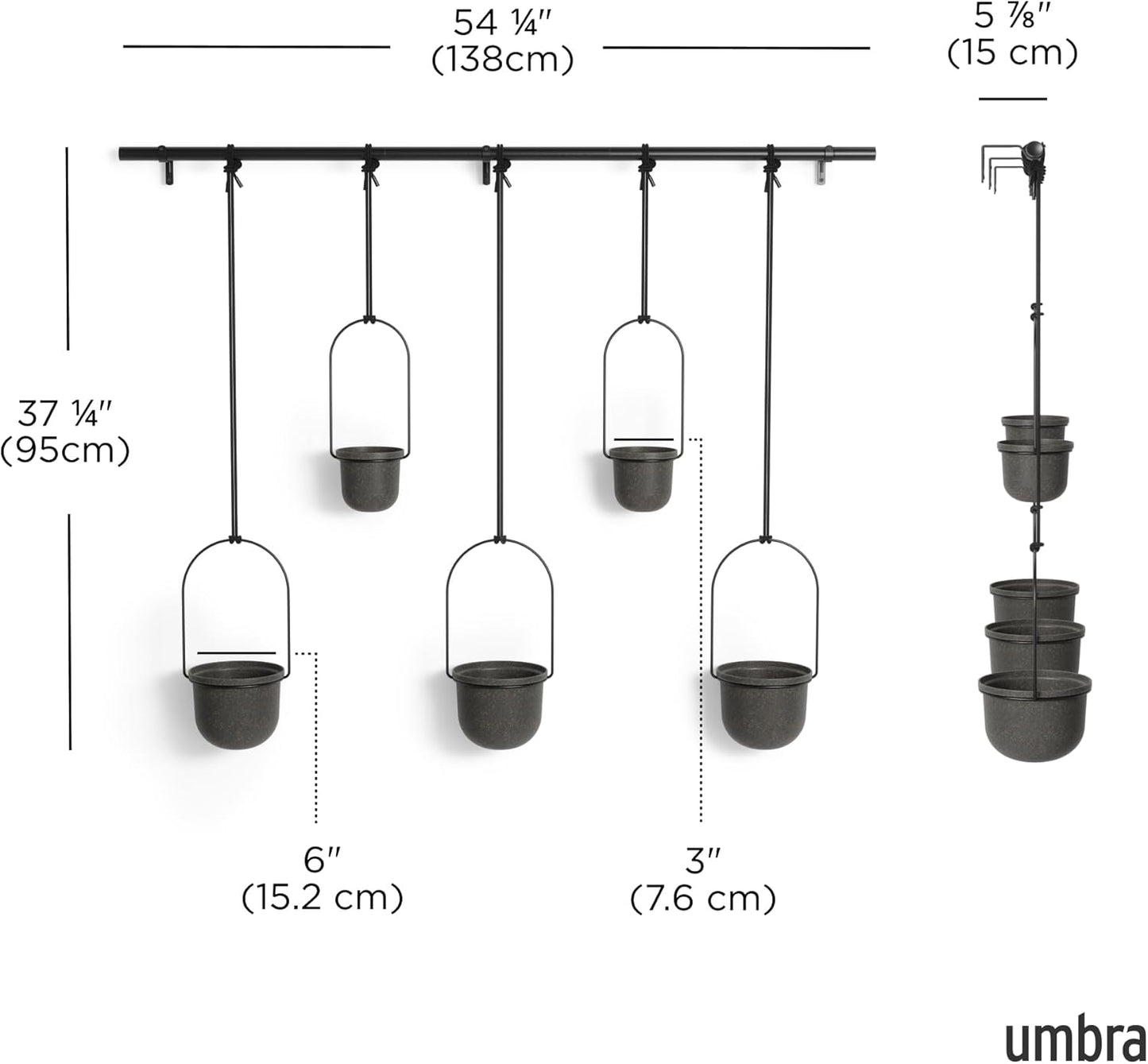 Umbra Plant Hanger- Black