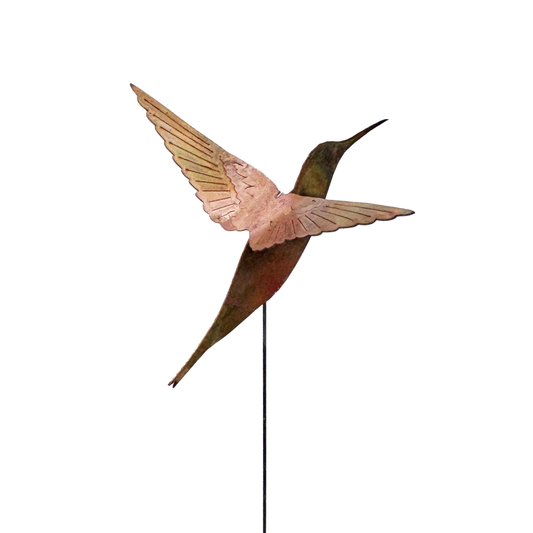 Medium Natural Copper Hummingbirds- Bare