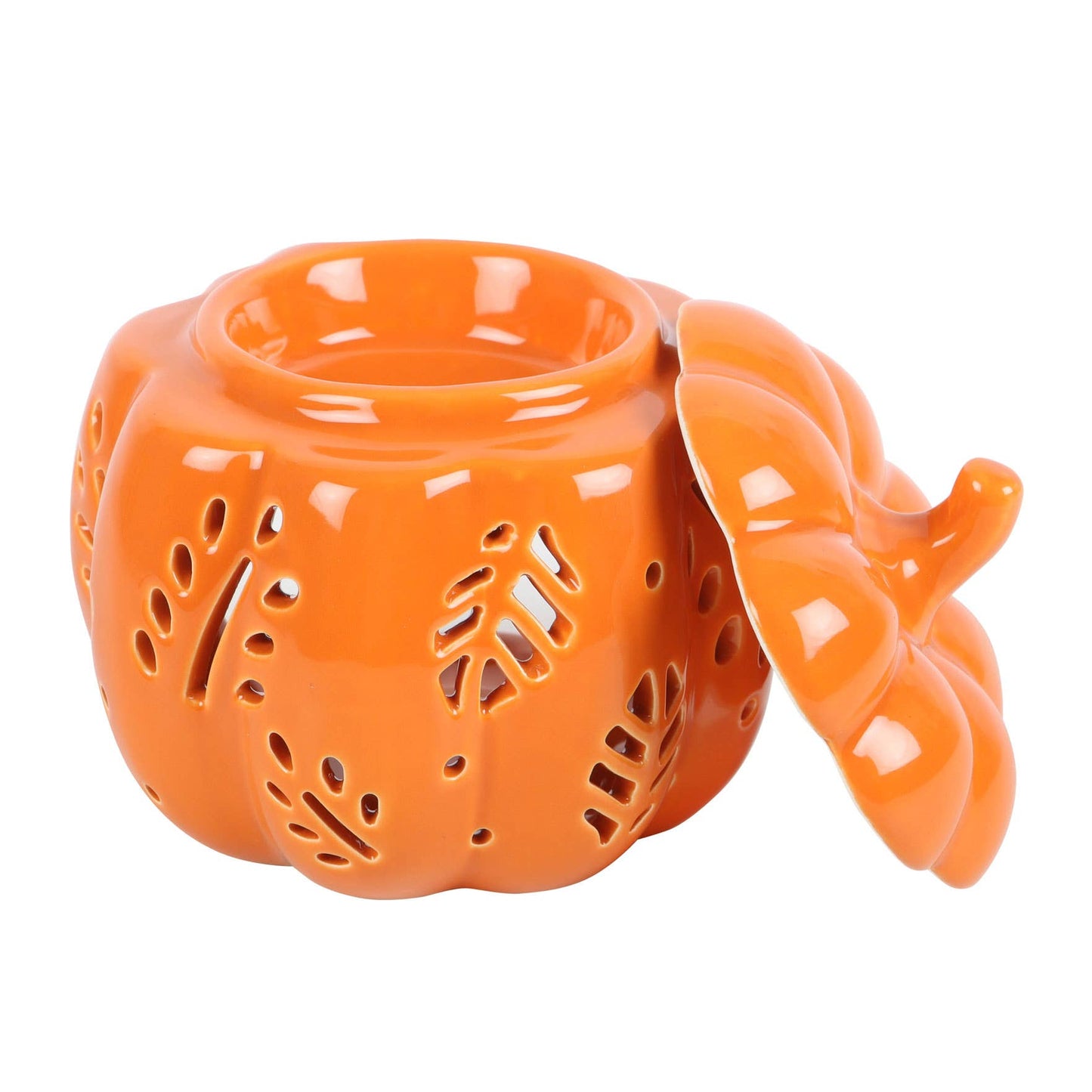 Orange Autumn Leaves Fall Pumpkin Oil Burner