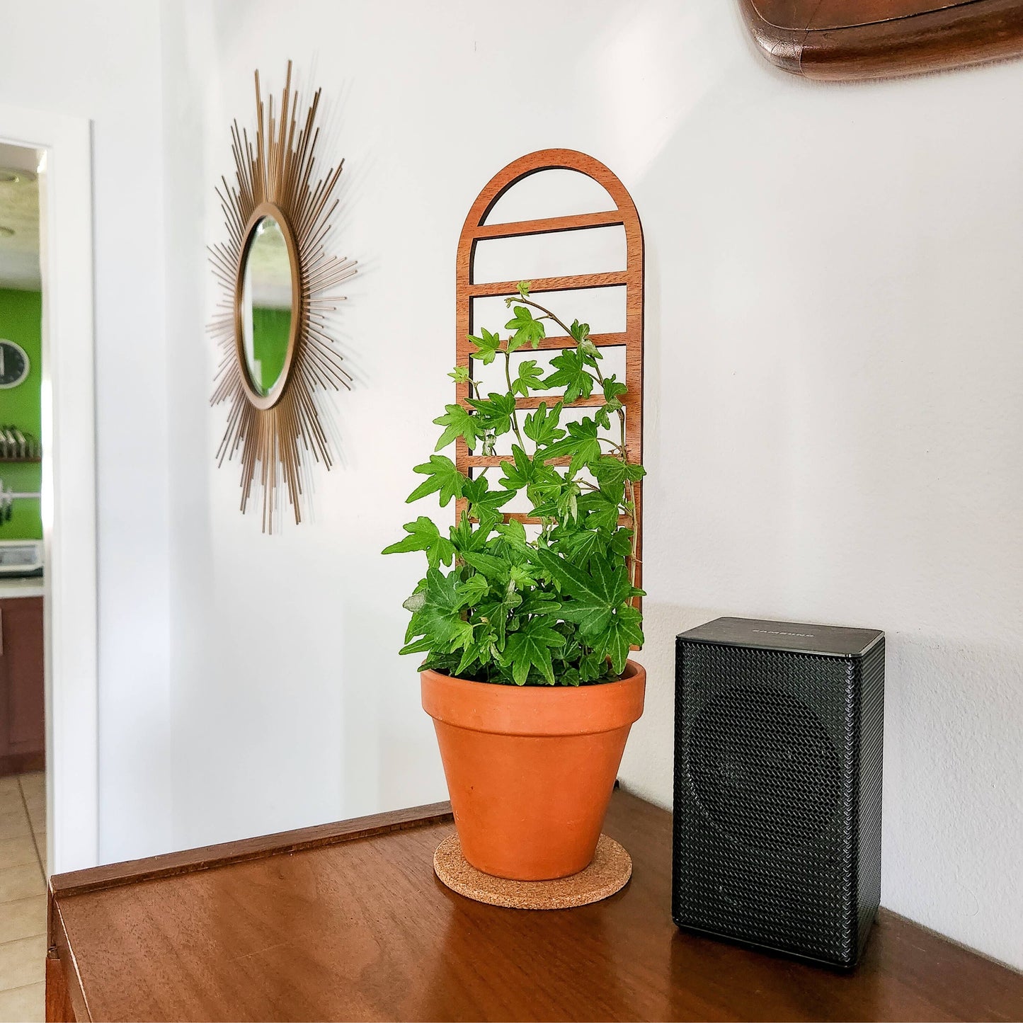 Ladder-Style Arch Trellis : Mini (9.5" tall for 2-3" pots)