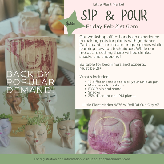 SIP & POUR 2/21 6pm