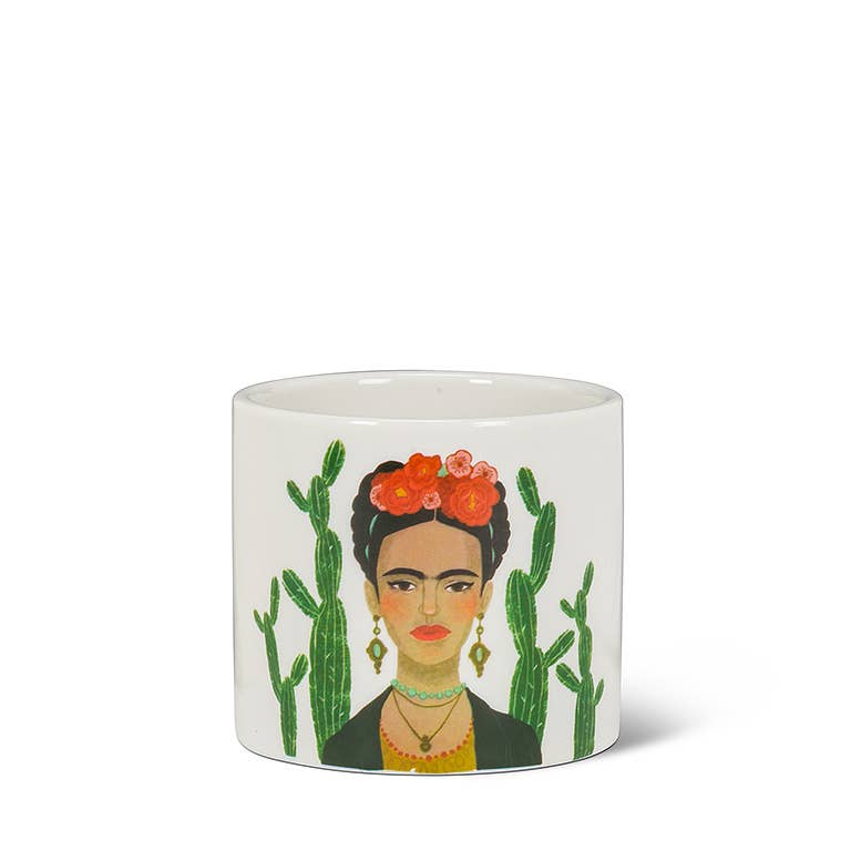 Lady & Cactus Pot