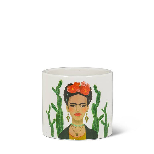 Lady & Cactus Pot