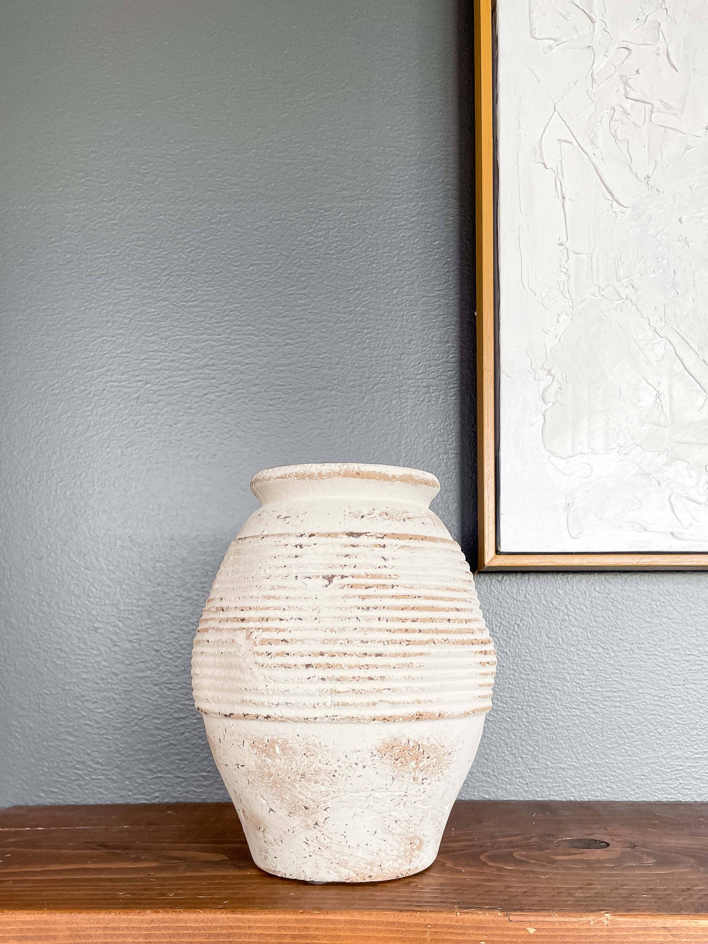 Toscana Rustic VintageTerracotta Vase: Lg