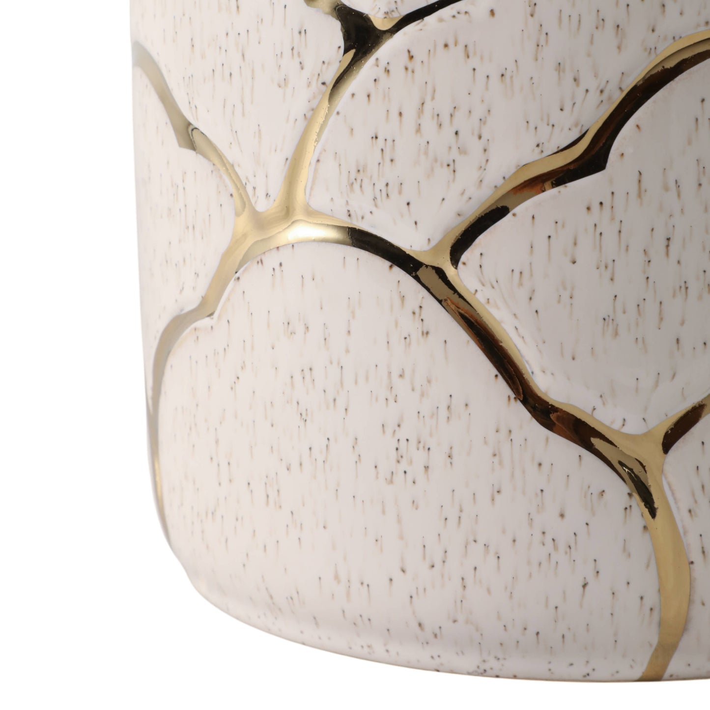 Ivory/Gold Resin Clouds, 7 in.