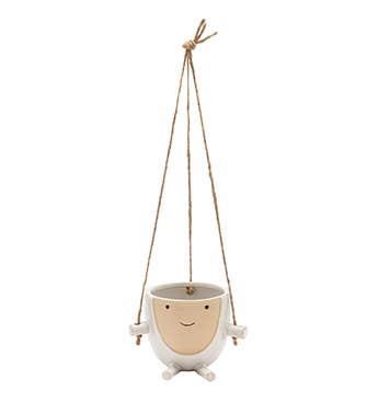 Hanging Face Planter