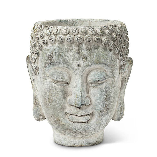 Buddha Head Planter: Large (7"H)