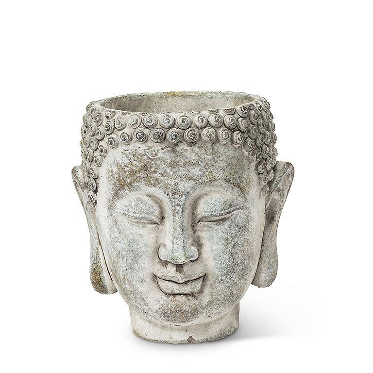 Buddha Head Planter: Large (7"H)