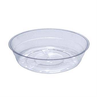 Clear Saucer 6"