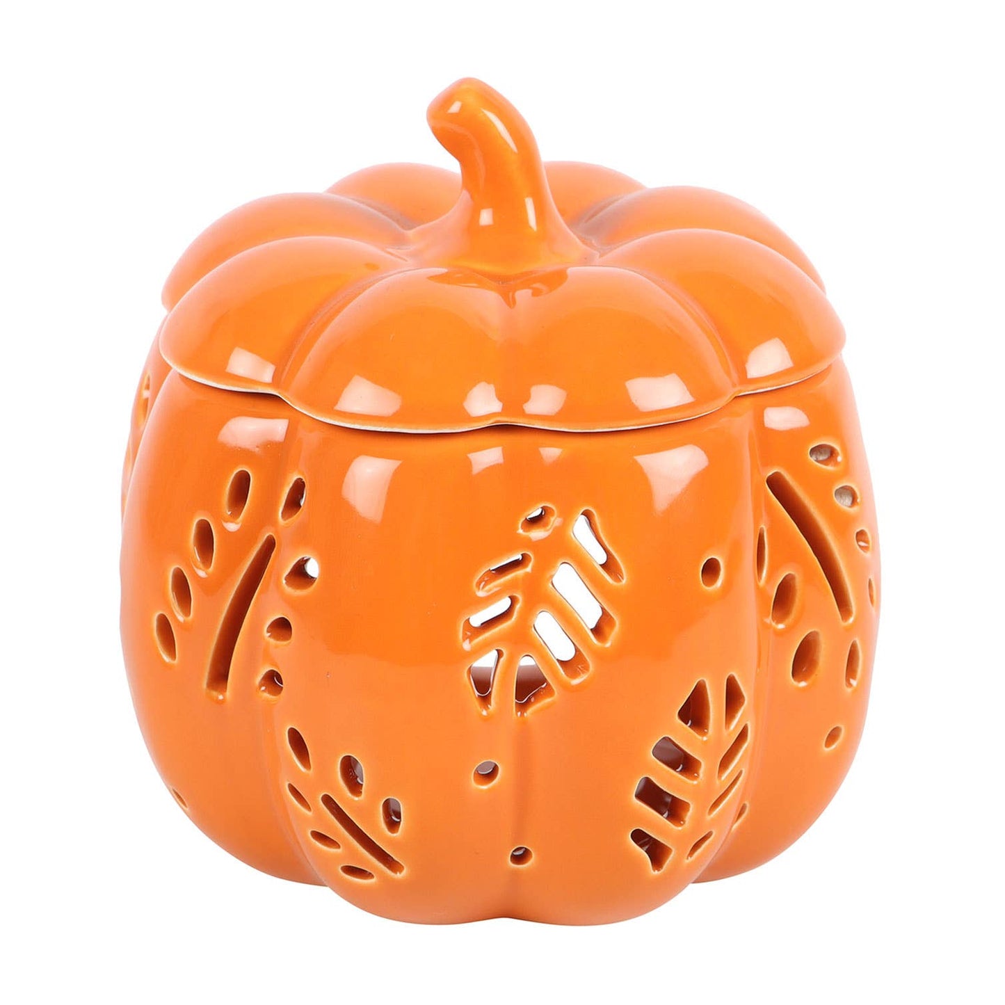 Orange Autumn Leaves Fall Pumpkin Oil Burner